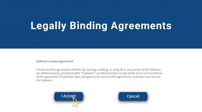 Is a loan agreement a binding contract?